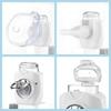 Portable Mesh Nebulizer Inhaler Mini Rechargeable Atomizer for Adult Kids Silent Nebuliser with 2 Masks and Mouthpiece