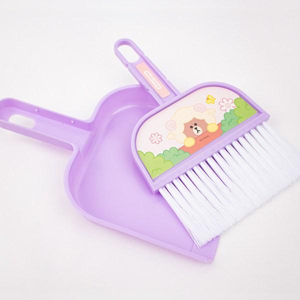 Set de 3 instrumente pentru curățarea personajelor Line Friends Jungle Brown