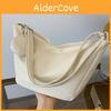 Large Capacity Women's Shoulder Bag Fashionable Spring Stylish Unique Design Crossbody Dumpling Bag In Black Brown And Creamy White