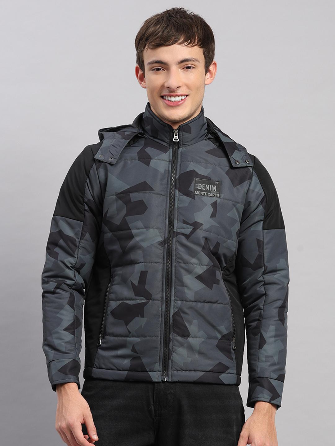 Monte Carlo Men Hood Full Sleeve Jacket M