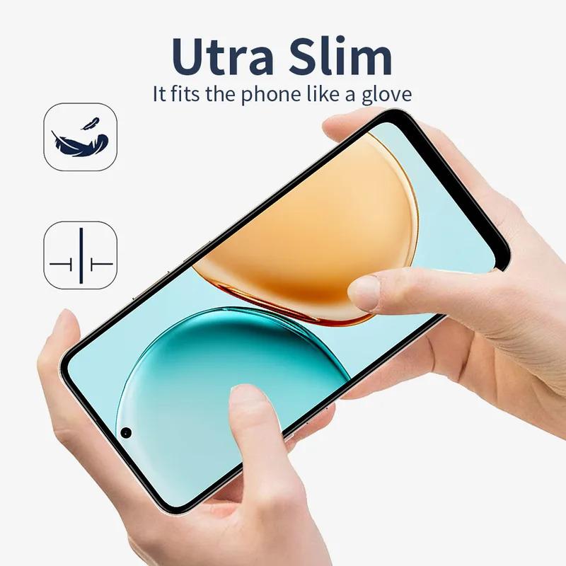 Für Huawei Honor X7D 4G 5G Hülle Für Honor400Smart 400Smart 400 Smart Transparenter Stoßfänger Weiche Silikon Handyhüllen Schutzhülle