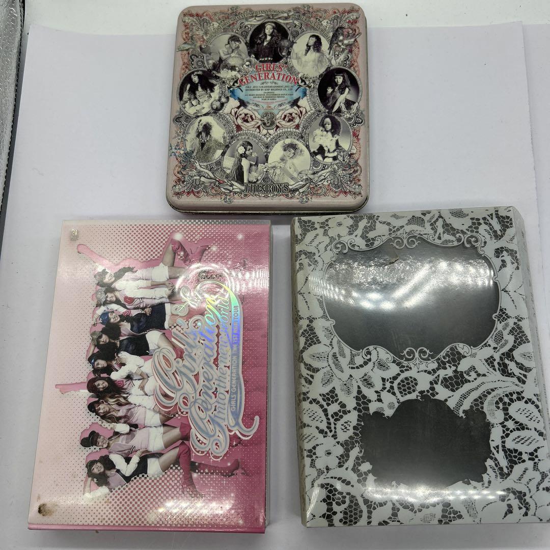 

[USED] Girls Generation DVD CD 3-piece set K-POP Korea CM474