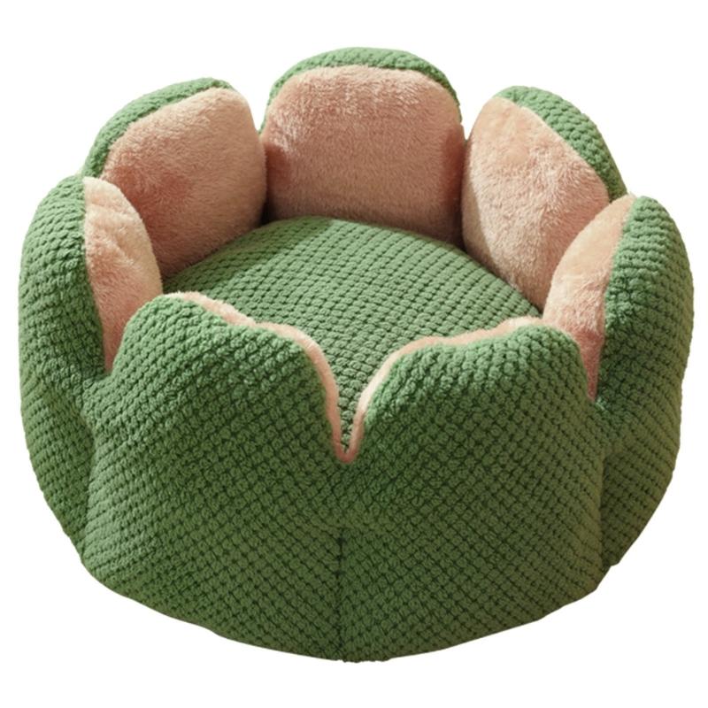 Windproof Cat Bed Dog House Winter Cat Mat Sleeping Kennels Removable Warm Nest