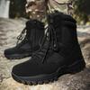 Men Tactical Boot Outdoor Male Combat Hiking Shoes Casual Special Force Desert Military Unisex Non-Slip Ankle Work Safety Shoes