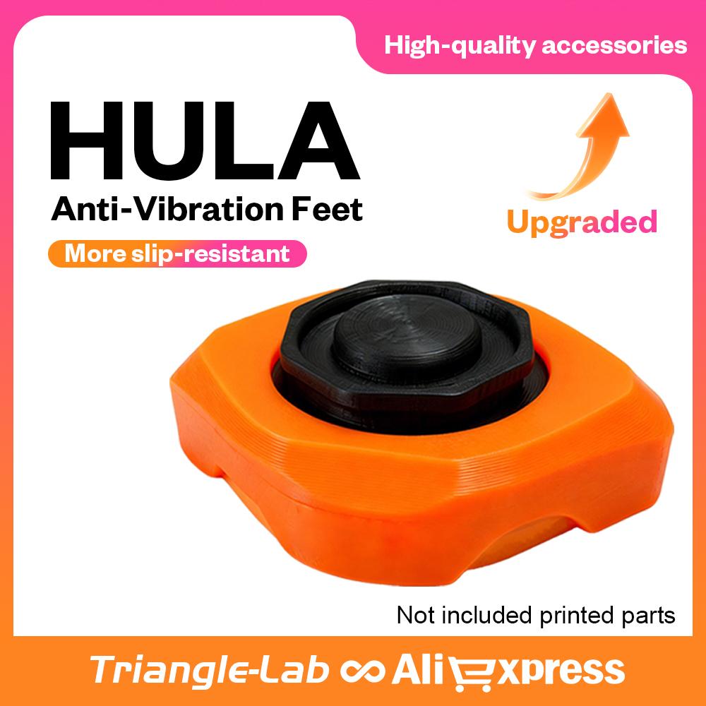 Trianglelab HULA Anti-Vibration Feet for Bambu Lab A1 A1mini P1P P1S P2S HULA for Creality K1 K1C K1 Max Legs HULA for QIDI Q2