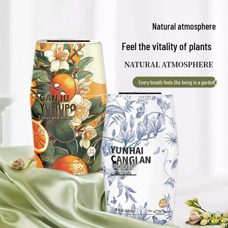 Bathroom Aroma Diffuser: Long-lasting Light Fragrance Air Freshener