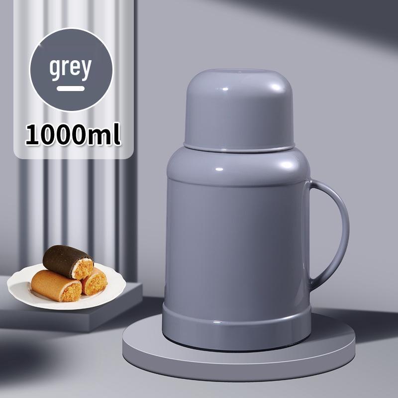 Large-Capacity Insulated Kettle with Wooden Handle and Smart Temperature Control