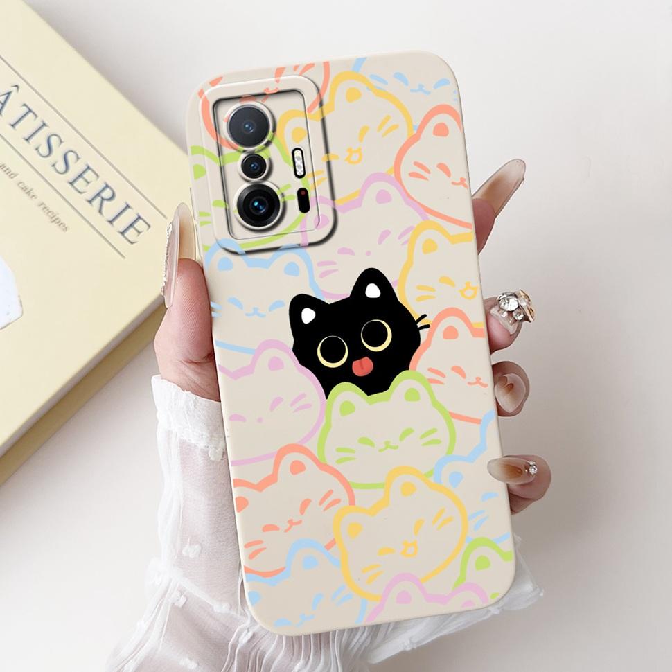 Weiche TPU Hülle Für Xiaomi 11T Hülle Niedliches Panda Muster Handyhülle Für Xiaomi 11T 12T 13T 5G Rückseite Xiaomi11T Xiaomi12T Hülle