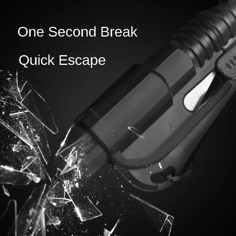 Safety Hammer Car Escape Tool 3-in-1 Window Breaker Seat belt Cutter Compact Emergency Hammer Escape Tool for Car Accessories Fuse Holders1