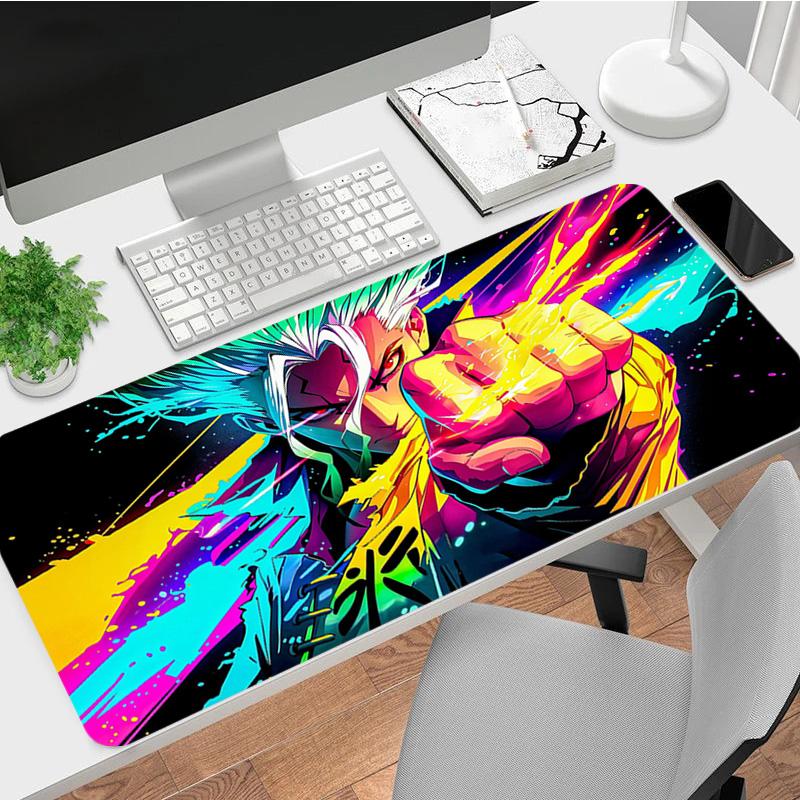 Superhero Xl Gaming Mouse Pad Nonslip Rubber Base Stitched Edge Waterproof Desk Mat For Pc Laptop Gamer Office Computer Accessories