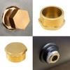 1/2'' 3/4'' 1 Inch Female/maleThread Pipe Cap Plug Copper Water Tube End Cover Plumbing Fitting