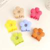 Fashion Flower Hair Claws for Women Hair Clips Crab Clamps Frosted Ponytail Shark Clip Headdress Hair Accessories