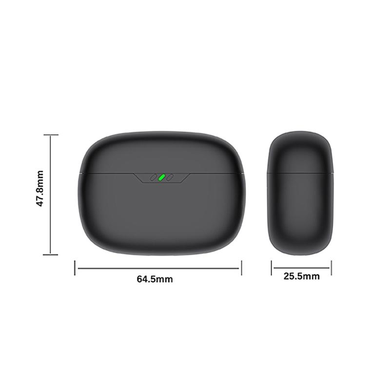 Portable Type C 600mAh Extended Energy Charging Case Lightweight Headphone Compartment Charging Case Accessories