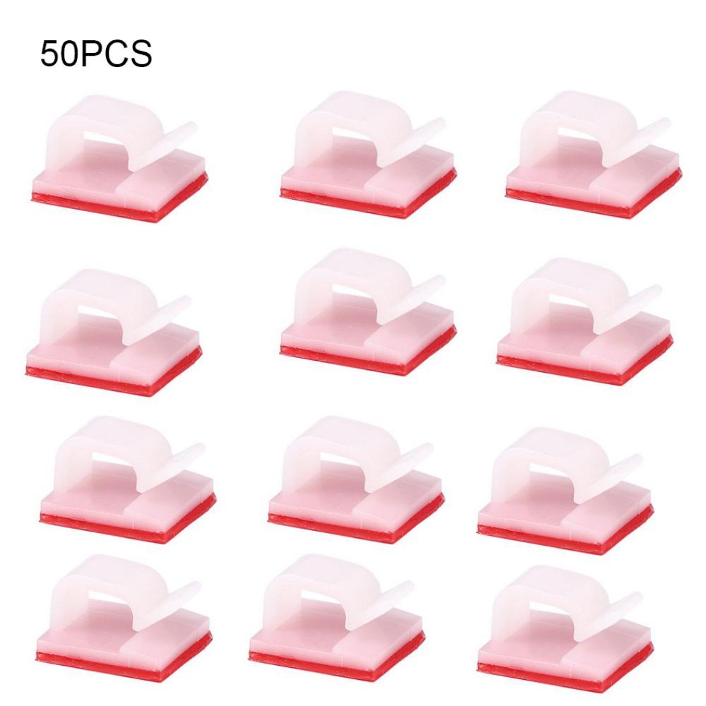 Christmas Mini Self Adhesive Outdoor Hooks Wire Holder Light Clamp Cable Clips
