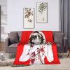 Jeff the Killer Flannel Blanket  Soft Warm Throw Blanket for Couch Bed Picnic Comfortable Bedspread Sofa Bed Cover