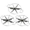 Stainless Steel Cake Cutter Slicer Pizza Pie Cutter 6/7/8 Equal Portion Marker Round Bread Divider Pastry Cheese Pizza Cutter
