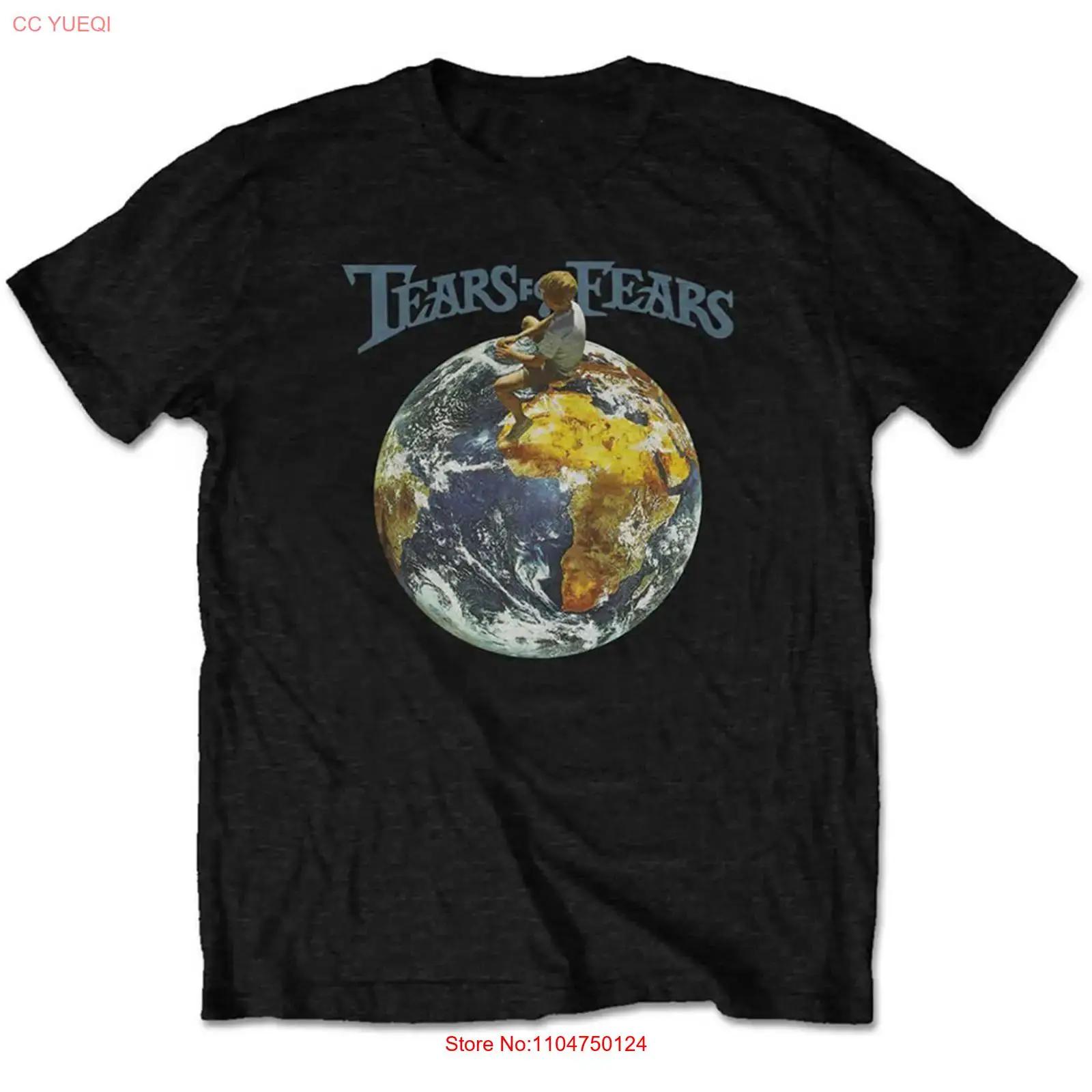

Retro Tears For Fears T Shirt Rule The World Classic Black S 5XL ND898 vintage Washed graphic Stylish Stretched Versatile 5XL різнокольоровий