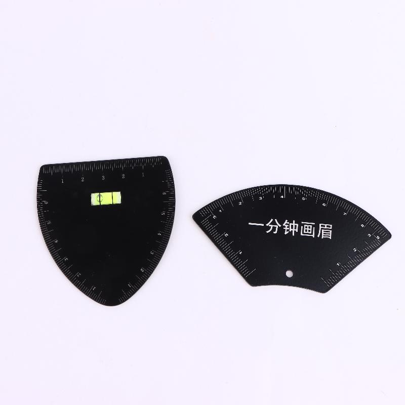 Schnelles Zeichnen Augenbrauen Design Lineal Microblading Mapping Werkzeug Formgebung Permanent Make-up Zeichenschablone Lineal Tattoo Zubehör Wiederverwendung
