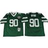 New York Jets NFL Retro Jersey Mens 12 Training Uniform Sports Fan Apparel