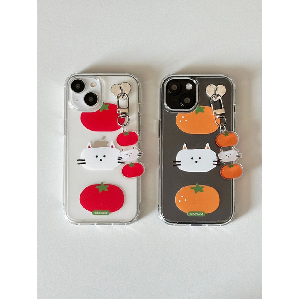 Boraand Fruit Cat Key Ring