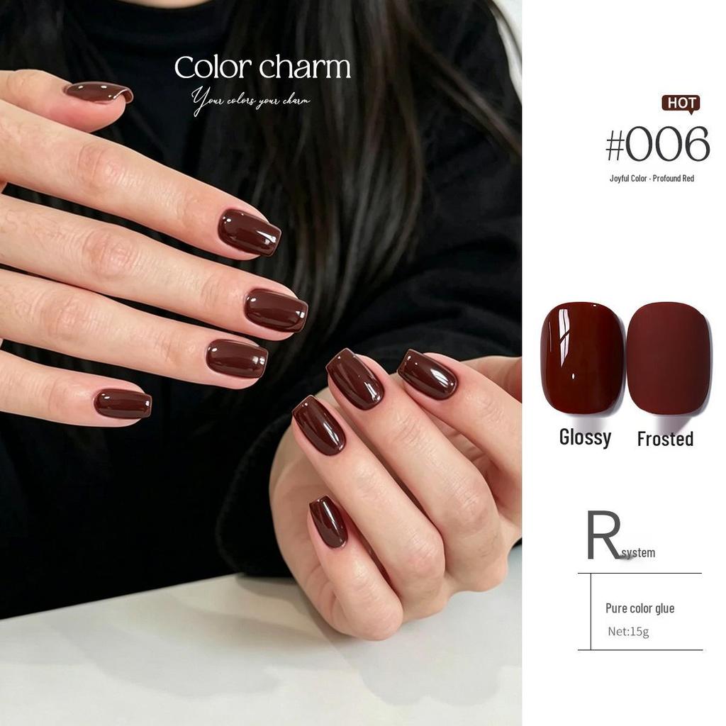 KaSi UV Gel Nail Polish - Autumn/Winter Pure Translucent Nude, Large Capacity, One Bottle One Color.