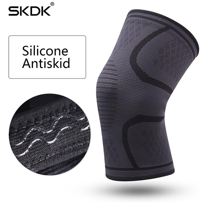1pc Sports Knee Pads Breathable Nylon Elastic Knee Support Fitness Hiking Cycling Knee Protector