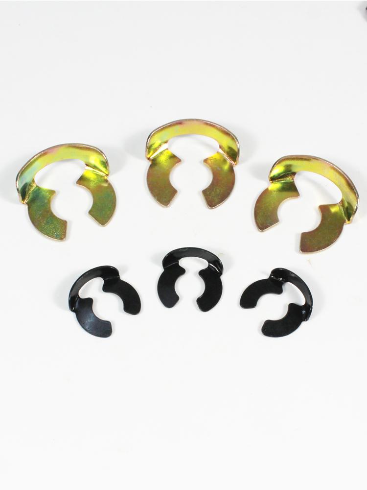 65Mn L-Shaped Open or Elastic Retaining Ring, E-Shaped Retaining Ring
