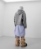 Loeolingladeu Shirt Zipper Flare Pants Beige