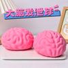 Riesige Gehirnform Langsam Aufgehendes Squishy Stressball Boss Figur Weiches Quetsch Fidget Spielzeug Für Kinder Erwachsene Büro Angstlinderung