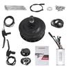 Electric Bicycle Conversion Kit 48V 500W Rear Wheel Hub Motor Set with KT‑900S Display Meter for 12G Wheel