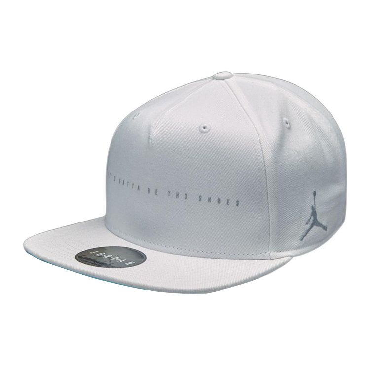 Jordan 4 Verstelbare Sport Honkbalpet Unisex Hoeden Wit 843077-100 L white