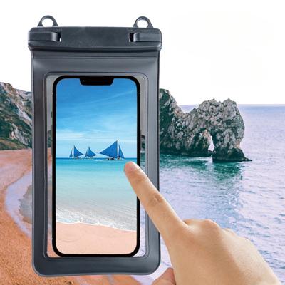 Universal Waterproof Mobile Phone Case Diving Surfing PVC Bags 7.5inch Phone Waterproof Pouch Cover Underwater Swimming Dry Bag
