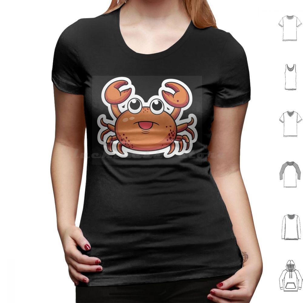 Crab Orange Cute Maryland T Shirt Cotton Men Women DIY Print Crab Maryland Chesapeake Bay Wildlife Nature Animal Crab Crabs