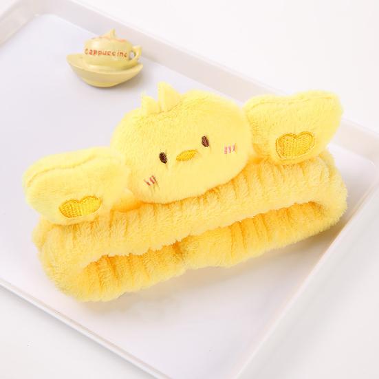Lady Headband Cartoon Animals Thick High Elasticity Fluffy Sports Face Washing Sweat Absorption Bathing Lady Hair Band Hair Accessories
