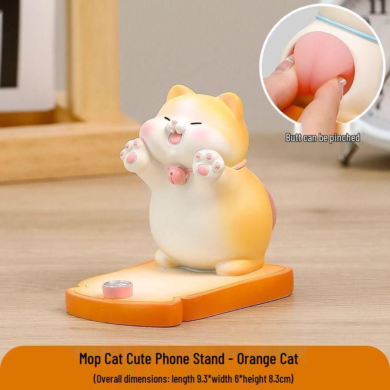 Creative Cute Cartoon Bear Phone & Tablet Stand for Office/Desktop
