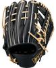 ZETT Winning Road Baseball B Size BRGB33510F All-Around Glove, Black/Pastel (1932), 4,