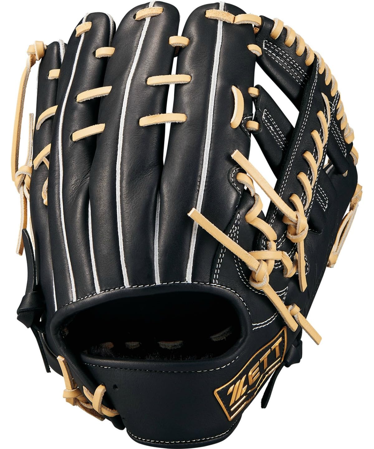 

ZETT Winning Road Baseball B Size BRGB33510F All-Around Glove, Black/Pastel (1932), 4,