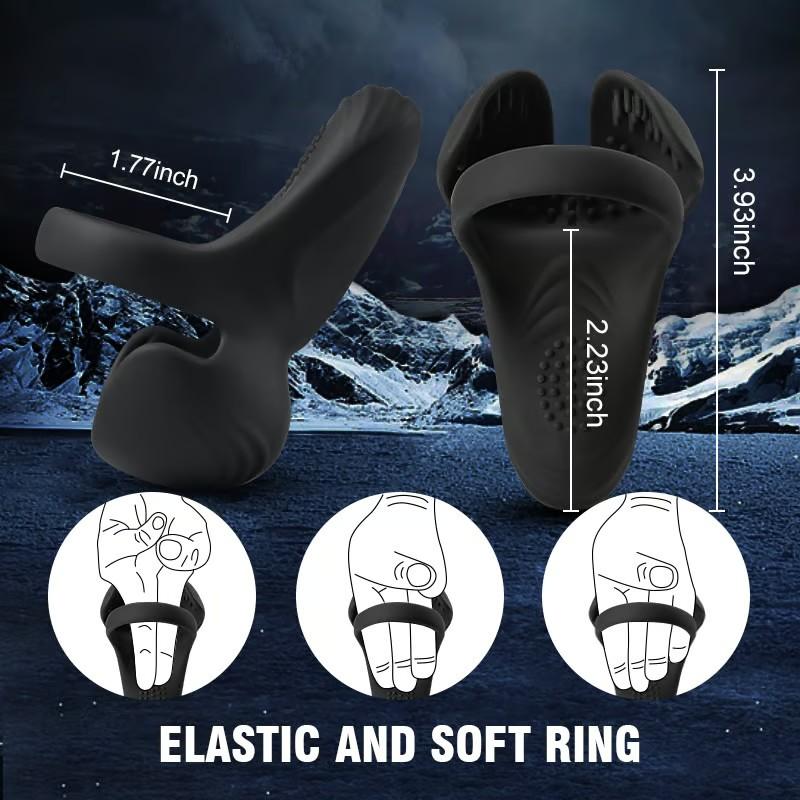Remote Penis Ring Vibrating Man Sex Toys For Couple Vibro Delay Couple Delay Ejaculation Chastity Scrotum Testicles Male Prostate Massage Masturbator
