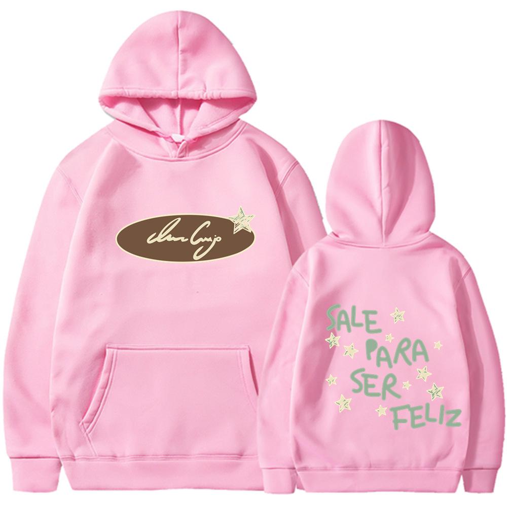 Simple Men's Fleece Pullover with Hood, Comfortable To Wear in Autumn and Winter. Drop Shoulder Design, Versatile.