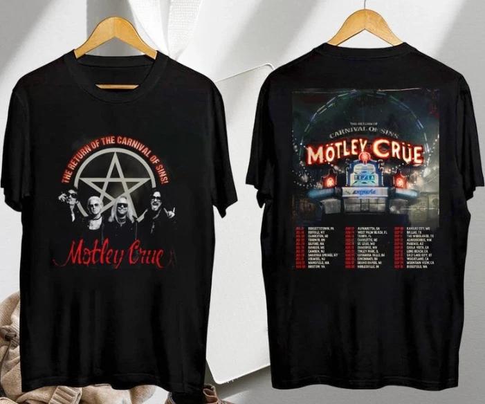 Mötley Crüe Announces 2026 North American Tour T-shirt S