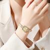 New Fashion Luxury Woman Gold Crystal Bracelet Watch Ladies Wristwatches Women Stainless Steel Quartz Watches Reloj Mujer Clock