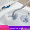 Long Handle Toilet Brush Set - No Dead Angle, Punch-Free Bathroom Cleaning