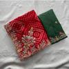 Wedding Wear Bandhej Georgette Saree Collection