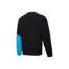 Puma Patched Color Block Round Neck Sweatshirt Men Tops Black 532181-01
