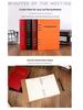 A5 Loose-Leaf Business Meeting Notebook with Thick Leather Cover and Pen Holder