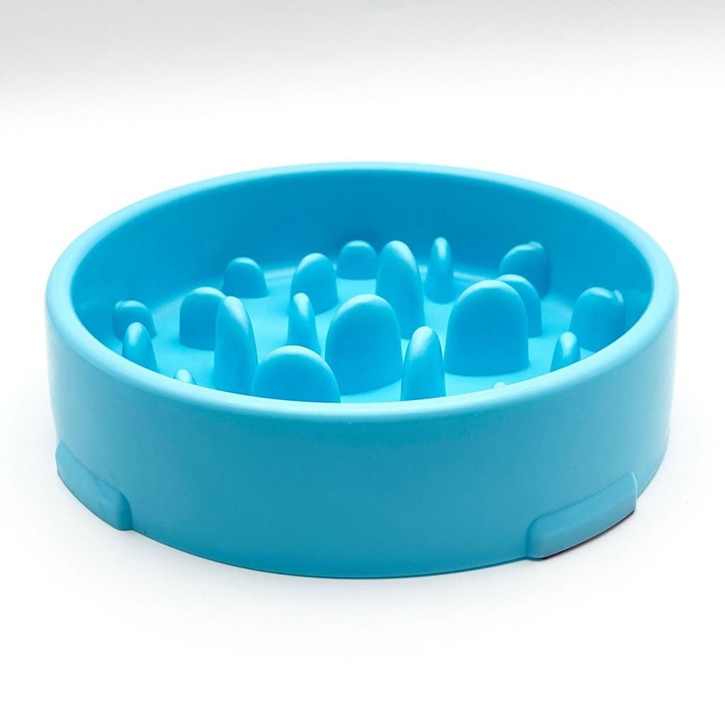 Pet Bowl Dog Bowl Dog Basin Pet Slow Food Bowl Thickened Non-slip Anti-knock Cat Bowl Pet Anti-choke Bowl