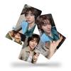 Korean Boy Group 55-Card Boxed Set: Laser-Cut Postcard Collection