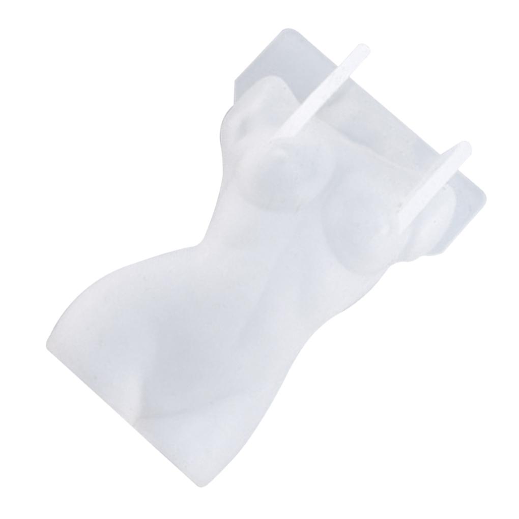 Human Body Mold DIY Crystal Epoxy Resin Candle Mould Body Silicone Mold Tool