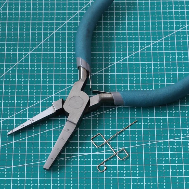 Versatile Wire Working Tool 2-8mm Diameters Jewelry Pliers for DIY Jewelry Making, Art Crafts, and Home Decorations