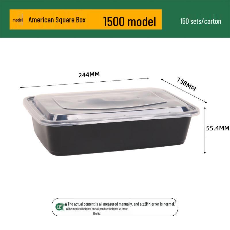 ZISIZ Disposable Round Plastic Food Container